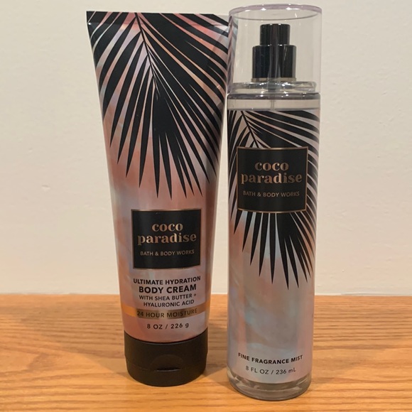 Bath & Body Works Other - Bath & Body Works Coco Paradise 2 pc set